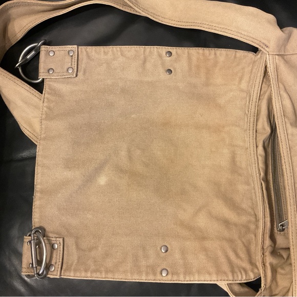 Vintage Diesel cotton canvas messenger bag - Picture 5 of 10